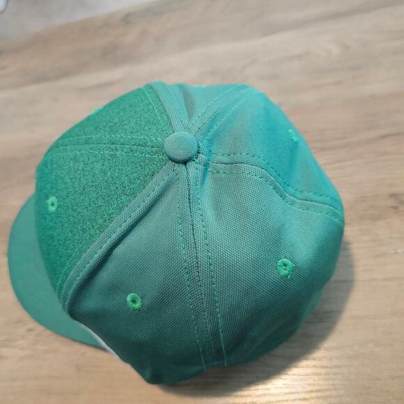 Baylor Bears Fitted Hat Cap Green BU 3D Embroidered BU NCAA Size 7 1/4 Texas - Picture 6 of 8